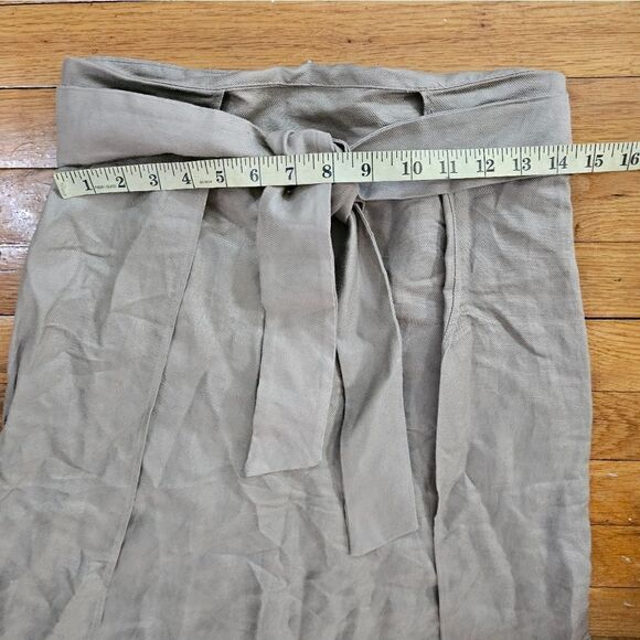 Mango Maxi Skirt Women's Beige Size 4 - Picture 4 of 7